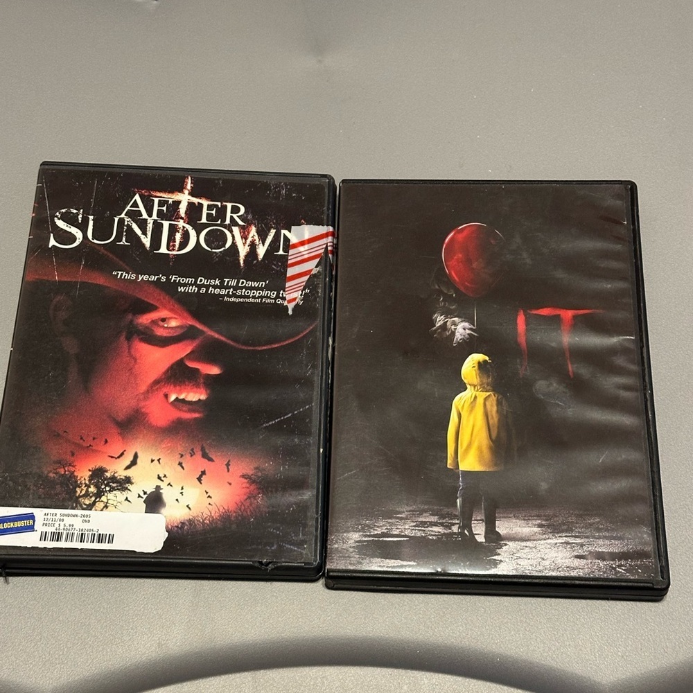 After Sundown and IT DVD Movie Bundle